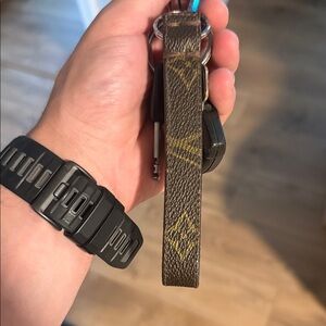 Louis Vuitton Monogram Key Holder with Gold Accents